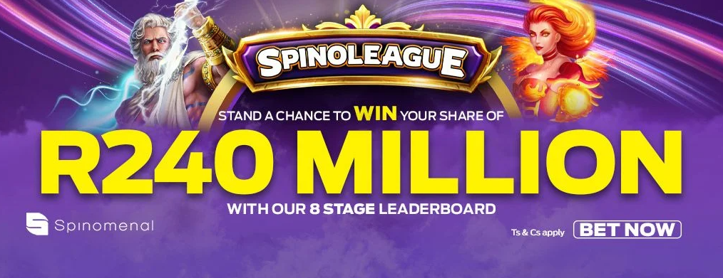 Hollywoodbets Spinoleague: Win Your Share of R240 MILLION