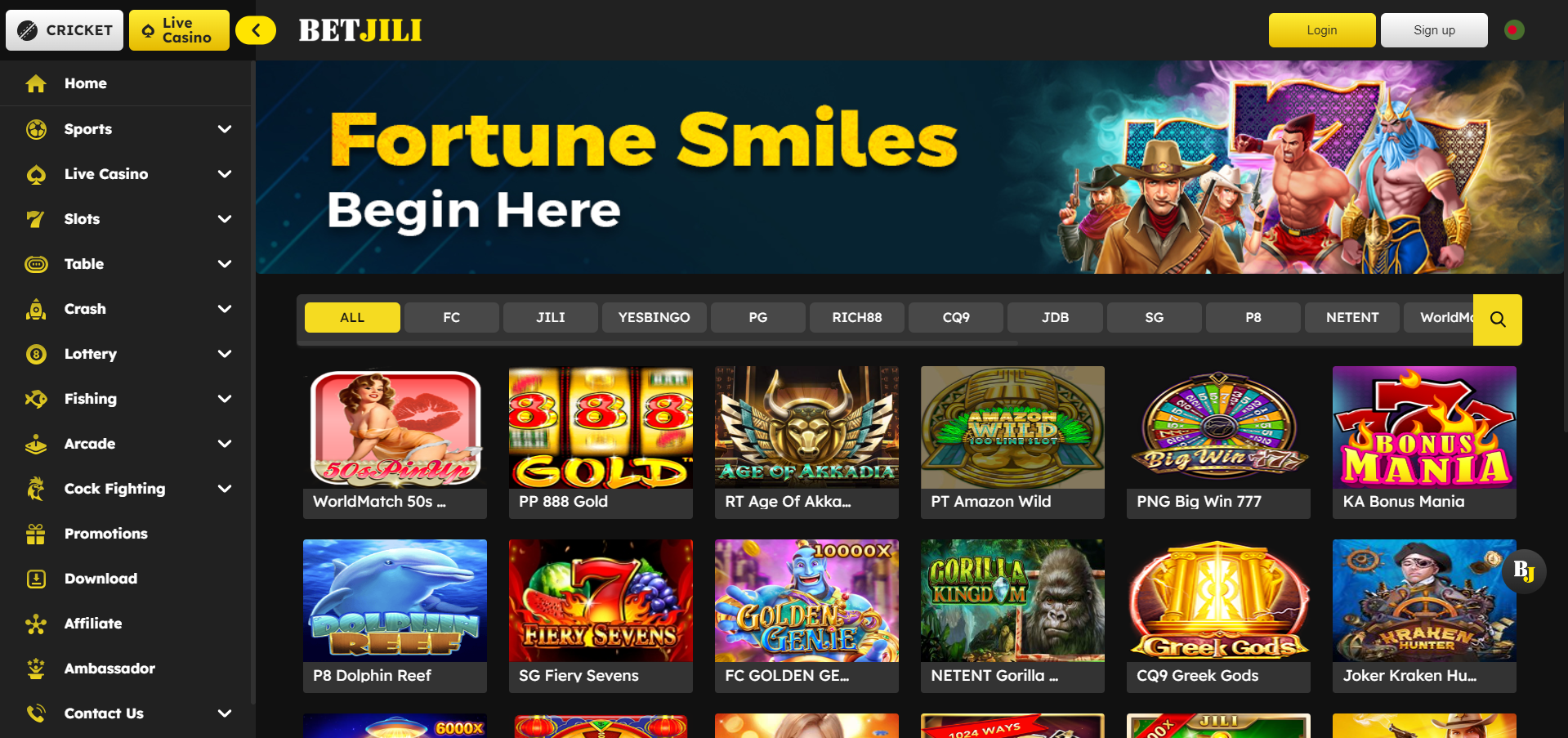 Betjili slots slots games on Betjili