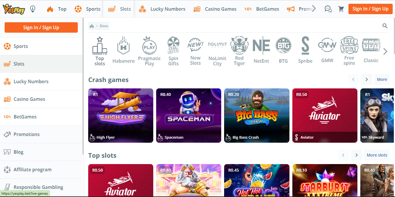 YesPlay Homepage Banner