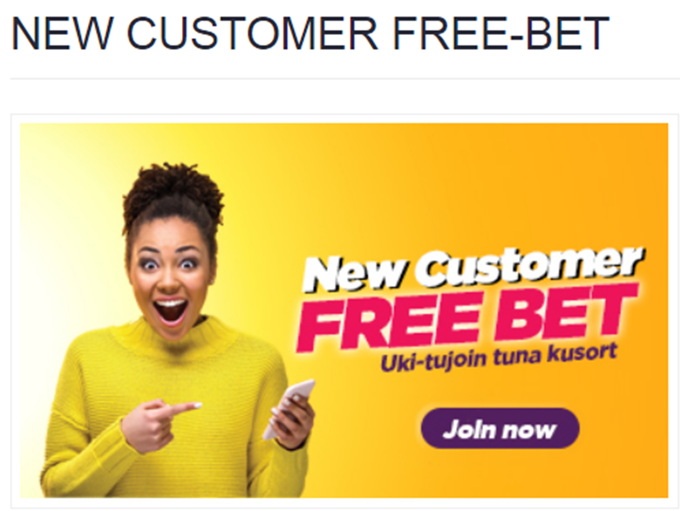 Kwikbet welcome deposit bonus image An image of the Kwikbet welcome deposit bonus