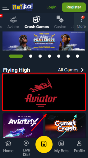  Aviator Betika