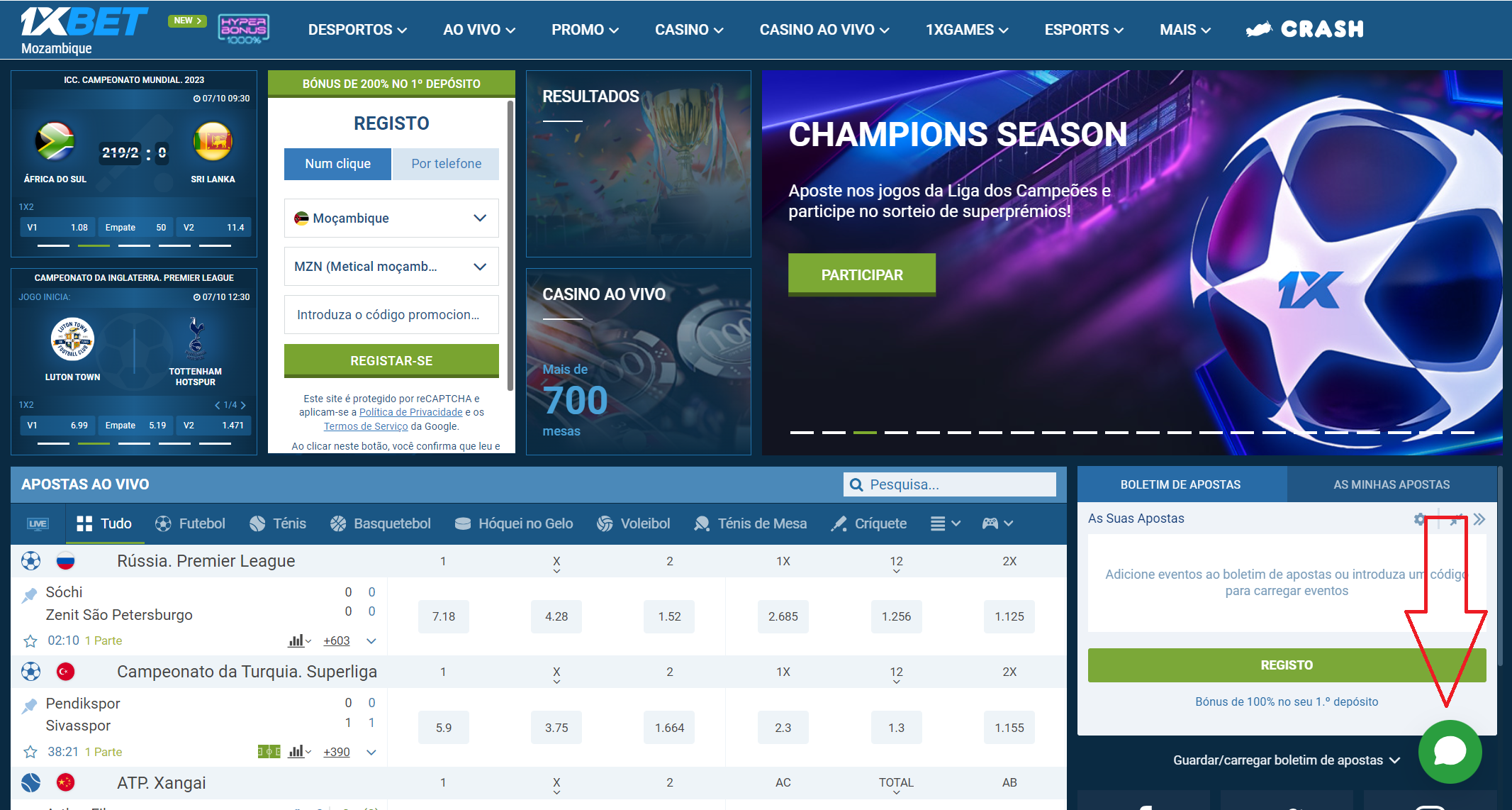 Central de atendimento ao vivo Suporte ao Cliente da 1xBet